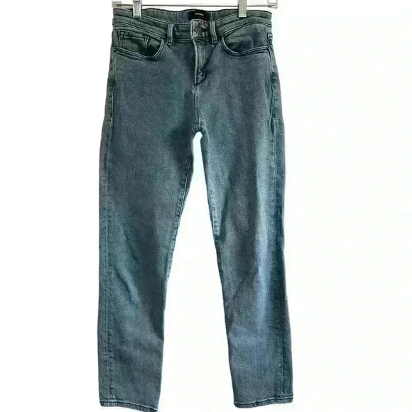 THEORY JEANS MEDIUM WASH SIZE 24 Straight Leg - Picture 2 of 10